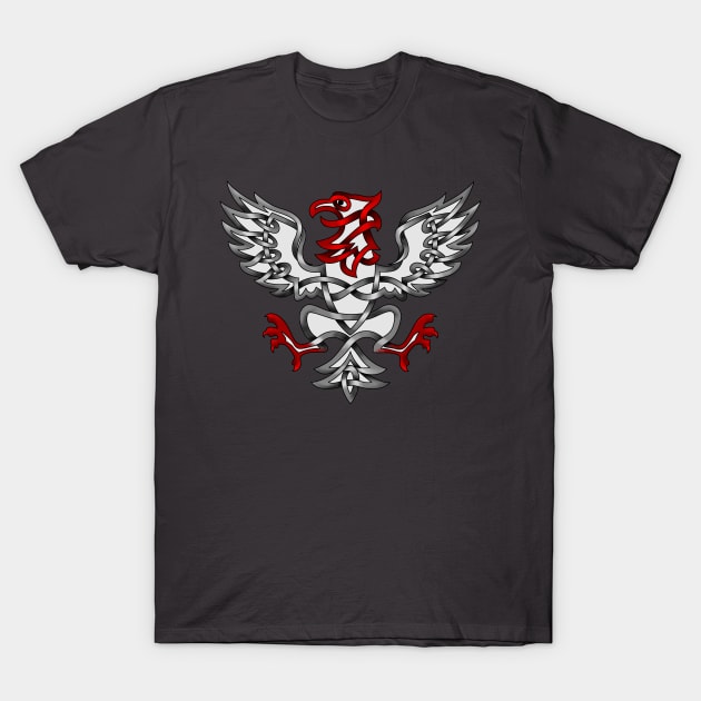 Heraldic Eagle T-Shirt by KnotYourWorld4